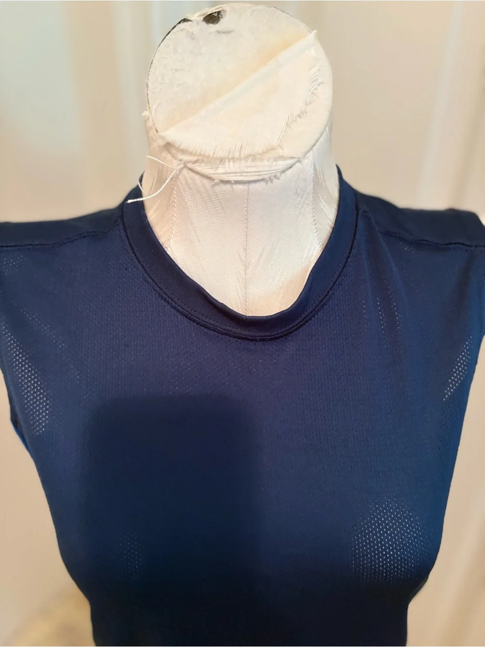 Nike Girls Navy Sleeveless Performance Tank Top M 10/12